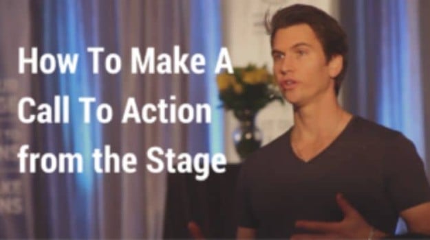 How To Make an Effective Call To Action from the Stage | The Best of 2017 on Ted McGrath