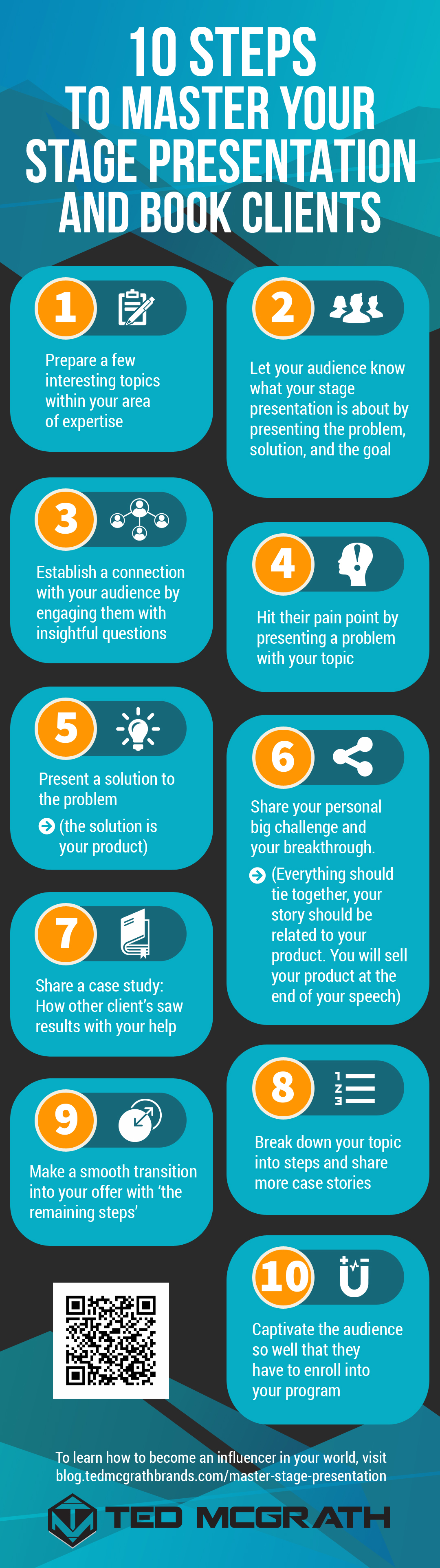infographic | How To Master A Stage Presentation And Become An Effective Speaker